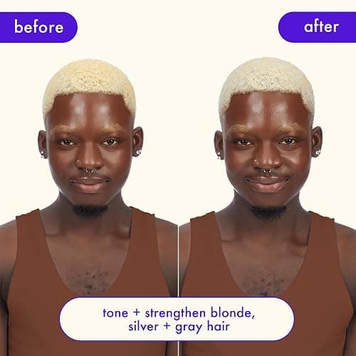 amika bust your brass cool blonde strength repair shampoo thumbnail 8