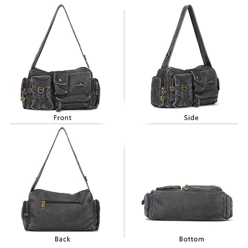 Angel Kiss Hobo Bags for Women,Vintage Shoulder Purses for Women,Small Crossbody Handbag with Adjustable Strap thumbnail 7
