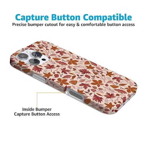 Casely iPhone 16 Pro Max Case | Can't Help Falling | Autumn Leaves | Compatible with MagSafe | Classic Ultra Slim Design thumbnail 7