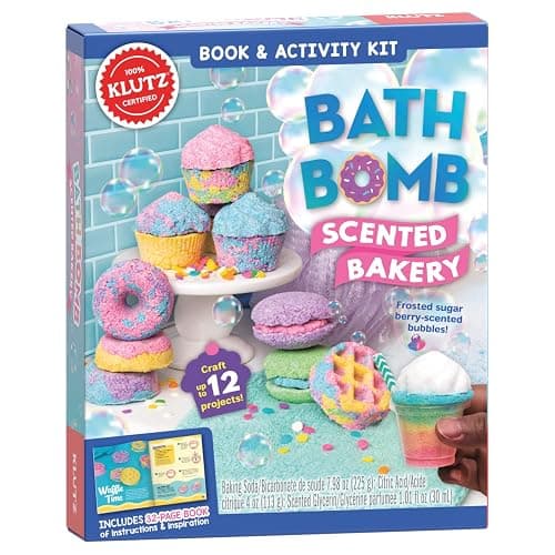 KLUTZ Bath Bomb Scented Bakery Craft Kit Small - Image 1