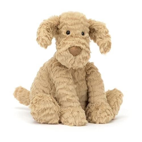 Jellycat Fuddlewuddle Puppy Stuffed Animal, Medium 9 inches - Dogs and Puppies Plush Toy - Classic Children's Gift - Puppy - Image 1