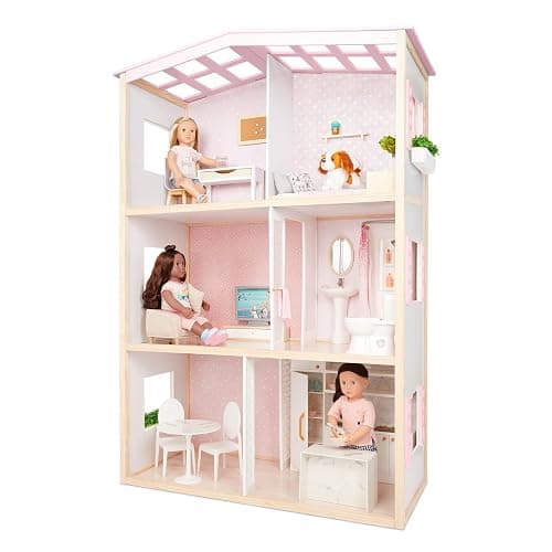 Our Generation – 18-Inch Doll Accessories – Dollhouse Playset – Movable Furniture Pieces – Bedroom, Kitchen, Bathroom & More – Pretend Play 3+ Years– Sweet Home thumbnail 4
