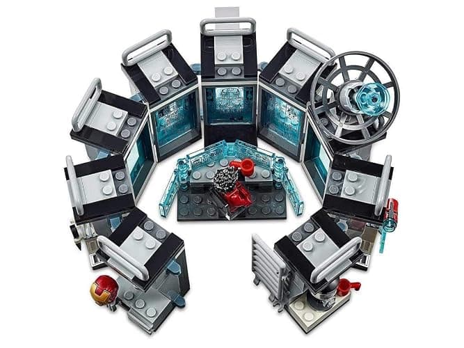 LEGO Marvel Avengers Iron Man Hall of Armor 76125 Building Kit - Marvel Tony Stark Iron Man Suit Action Figures (524 Pieces) thumbnail 7