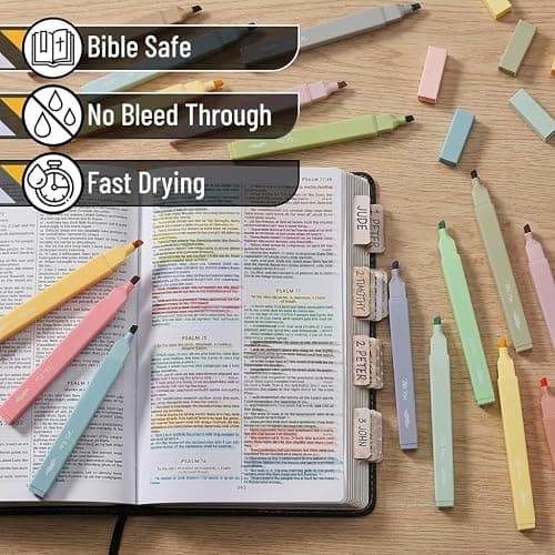 Mr. Pen- Aesthetic Highlighters No Bleed, 20 Pack, Pastel Colors, Chisel Tip, Cute Highlighters Assorted Colors for Journaling, Highlighting, Underlining, Fast Dry, Back to School Supplies thumbnail 4