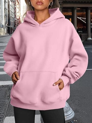 Trendy Queen Womens Oversized Hoodies Fleece Sweatshirts Fall Fashion Pullover Sweaters Winter Clothes thumbnail 6