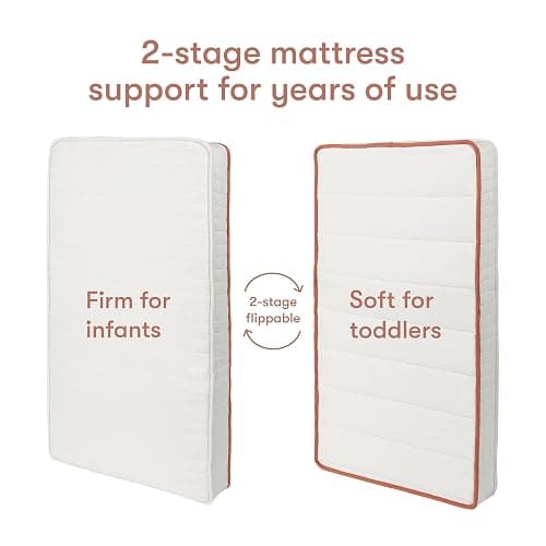 babyletto Avocado Baby Crib Mattress - GOTS, Made Safe, GREENGUARD Gold Certified - Dual Sided Infant & Toddler Mattress - Flippable & Breathable - ‎52 x 28.25 x 5.5 Inches for Standard Size Crib thumbnail 7