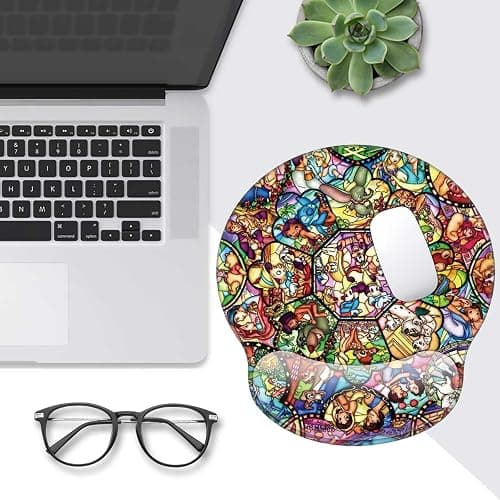 Anime Ergonomic Mouse Pad with Wrist Support,Gaming Mousepad wiht Non-Slip Rubber Base for Laptop, Pain Relief Mouse Pads for Desk for Office Home thumbnail 6