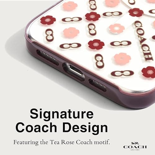 Coach iPhone 15 Pro Max Case, Compatible with MagSafe - Tea Rose thumbnail 4