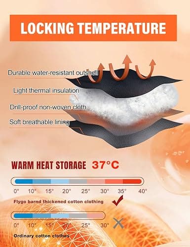 Flygo Winter Cropped Puffer Jacket Coats for Women 2025 Short Warm Quilted Jackets Outerwear with Pockets thumbnail 4