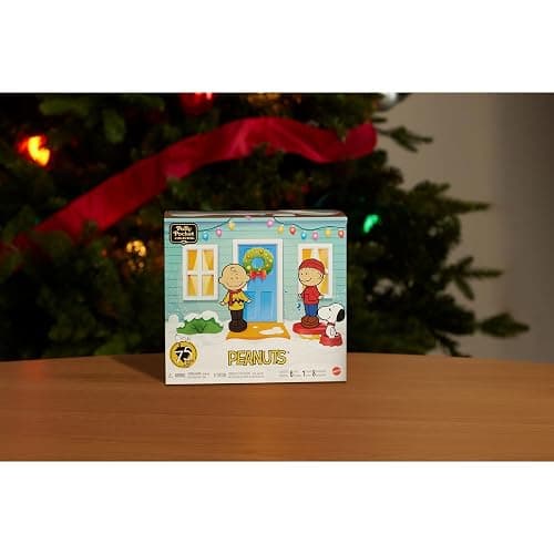 Polly Pocket x Peanuts Collector Compact, Micro Dolls and Playset, 7 Themed Accessories, 4 Iconic Locations, Snoopy & Woodstock thumbnail 5