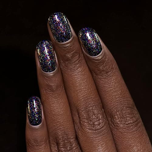 ILNP Ball Drop - Iridescent Flakie Topper Nail Polish thumbnail 6