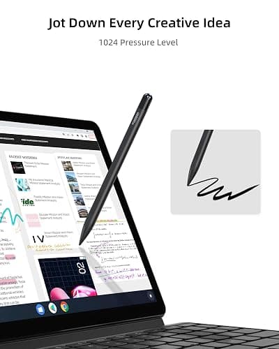 Metapen Stylus Pen M1 for Microsoft Surface (75-Day Battery Life, Smooth Writing), Work for Surface Pro X/8/7/6/5/4/3, Surface Go 3/Book 3/Laptop 4/Studio 2, ASUS VivoBook Flip 14 for Students & Doers thumbnail 8
