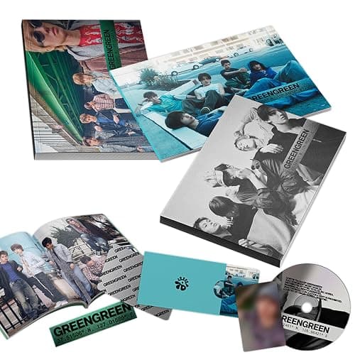 GREENGREEN [Random Ver.] + 3 Extra Photocards - Image 1