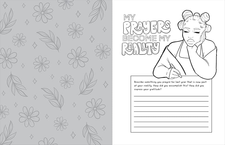 Coloring with Coco: Rest and Reflect: Relaxing Bold and Easy Coloring Book for Adults and Teens thumbnail 5