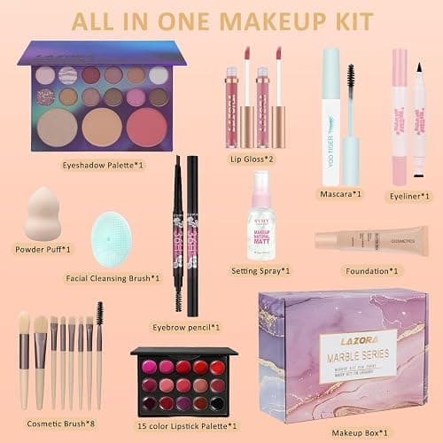Makeup Kit Makeup Set for Teens Girls Women Makeup Sets for Teens Makeup kits for Teenagers Makeup Gift Set for Beginners Teenager thumbnail 8