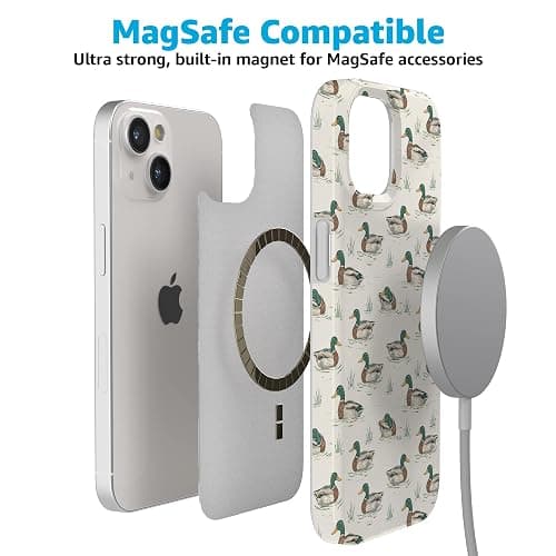 Casely iPhone 15 Case | The Boyfriend Collection | Mallard & Co. | Compatible with MagSafe | Classic Ultra Slim Design thumbnail 4