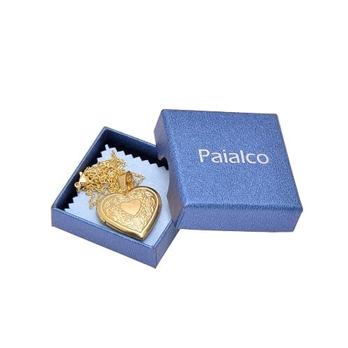 Paialco Stainless Steel Heart Shaped Locket Pendant Necklace for Women thumbnail 7
