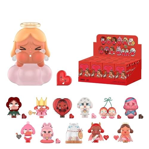 POP MART Crybaby Crying for Love Series Figures, 12PCs Blind Box Figures, Random Design Action Figures Collectible Toys Home Decorations, Whole Set - Image 1