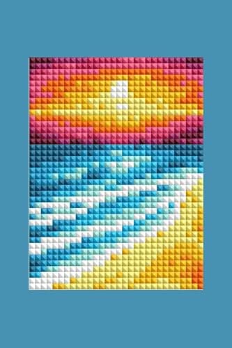 DIAMOND ART CLUB Mini Dazzles - Wonders of Nature Part 1, Fun DIY Diamond Painting Kit for Adults, Diamond Art Canvas for Beginners, 4" x 6" (Pack of 6) thumbnail 9