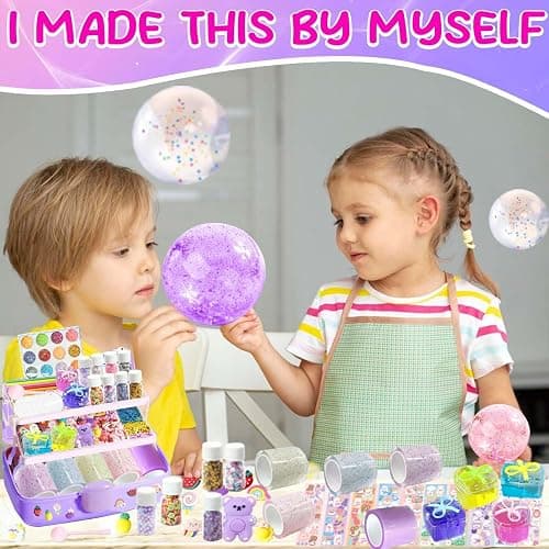ZiZa Nano Tape Bubble Kit for Kids, Nano Tape Squishy Maker Making Kit, Birthday Toys Gifts for 4 5 6 7 8 9 10 Year Old Girls Girl, Kids Toys for Girls 4-6 6-8 8-10 10-12 thumbnail 6