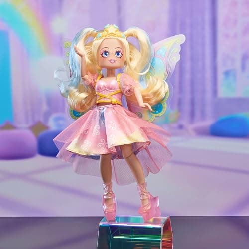 Royale High 9” Fashion Doll - Raynebow The Light Fairy, Series 2 - Fairy Journal, Comb, and Virtual Item Code Included - Ages 5+ thumbnail 2