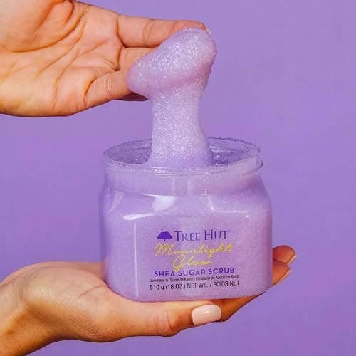 Tree Hut Moonlight Glow Balancing Shea Sugar Scrub - Body + Being - 18 ounces, 1.13 Pound (Pack of 1) thumbnail 6