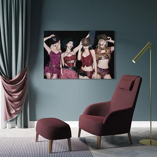 JIANGDANPPBEM Blackpink Poster DecoMotif Poster Dekorieren Sie Ihren Raum, definieren Sie Ihren Stil, 20 x 30 cm, Rahmenstil-10 thumbnail 4