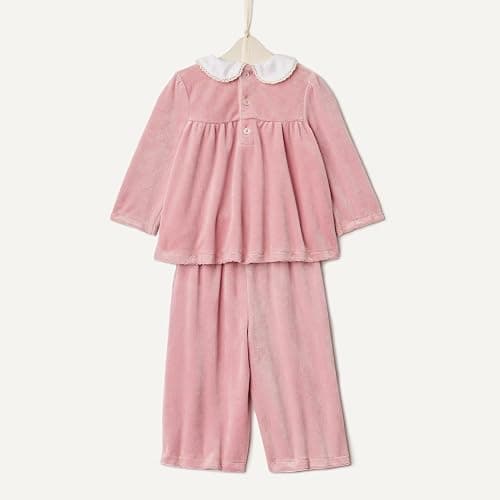 Amazon Essentials x Sofia Grainge Toddlers and Baby Girls' Corduroy Velour Set thumbnail 6