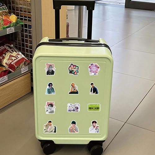 110pcs P1harmony Stickers Decals Pack，Kpop Cute Cartoon Stickers Vinyl Reusable Non-Repeating Waterproof Vinyl Decals，for Water Bottle Phone Laptop Guitar Scrapbook Skateboard Luggage thumbnail 2