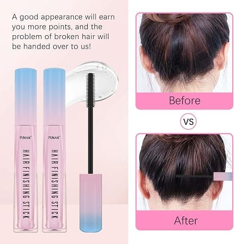 PasaRose Hair Wax Stick Set (3 Pcs) - Edge Control, Styling Stick for Baby Hair and Wigs, Frizz-Fixing for Slick Finish thumbnail 3