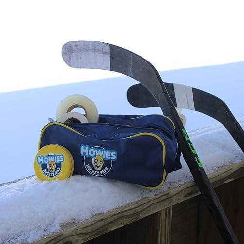 Howies Hockey Loaded Accessory Bag – Includes Stick, Grip, and Shin Pad Tape, Helmet Repair Kit, Fine Skate Stone and More! Ultimate Travel Bag and Gift for Hockey Players & Fans. thumbnail 7