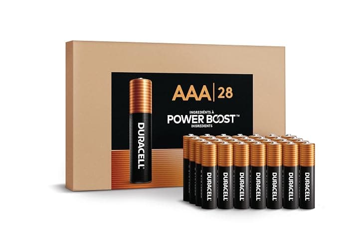 Duracell, Coppertop Aaa Alkaline Batteries with Power Boost Ingredients, Long-Lasting Alkaline in Re-closable Pack for Quick Access and Organized Storage, 28 Count thumbnail 2