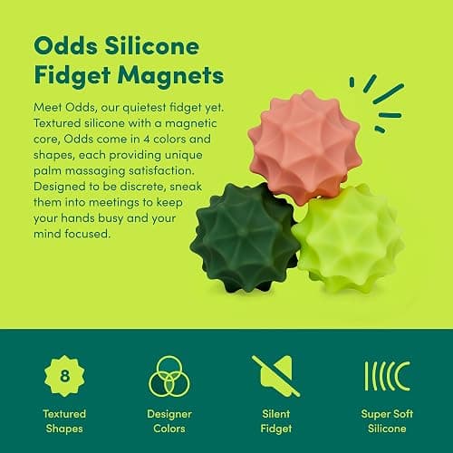 Speks Odds Magnetic Sensory Balls, Silent Stress Relief Tool, Desk Toy thumbnail 2