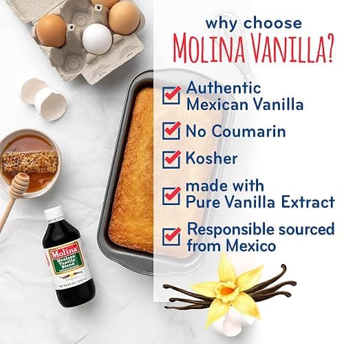 Molina Mexican Vanilla Blend Extract - Original, 8.3 Fl Oz thumbnail 3