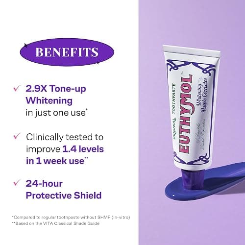 Euthymol Purple Whitening Toothpaste  thumbnail 7