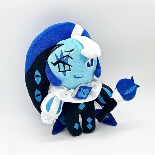 CyberpunkMask Shadow Milk Cookie Plush Pillow for Room Decor thumbnail 3