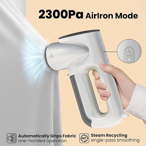 Neakasa Magic 1 Vacuum Steamer, 2300Pa Powerful Suction, HandheId Steam Iron with Airlron Technology for 3x Faster Ironing thumbnail 4