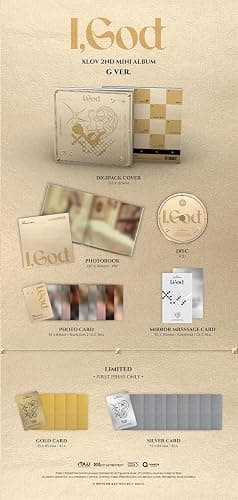 XLOV I, GOD 2nd Mini Album I GOD 4 VER SET (I + G + O + D 4 VER SET) thumbnail 5