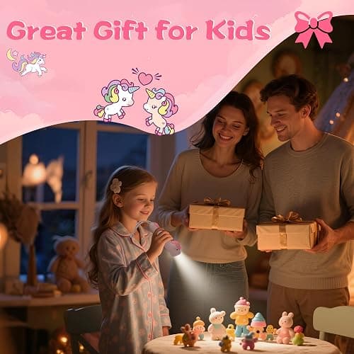 CoolGift Mart Kids Silicone Flashlight, Dimmable Flashlight for Toddlers Kids Boys Girls, Rechargeable Hanging Night Light for Camping, Night Walks and Home Use, Fun Animal Themed Portable Torch thumbnail 7