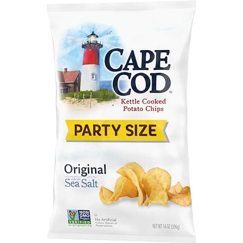 Cape Cod Potato Chips, Original Kettle Chips, 14 Oz Party Size thumbnail 8