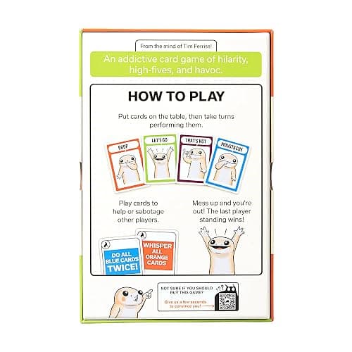 Exploding Kittens Coyote Created by Tim Ferriss | Perfect for Family Fun, Game Night, and Travel | 3-8 Players, 10 Mins, Ages 10 and Up thumbnail 2