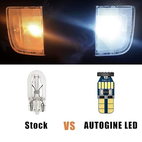 AUTOGINE 16 Piece White Interior LED Lights Kit for Toyota 4Runner 2010 2011 2012 2013 2014 2015 2016 2017 2018 2019 2020 2021 2022 Super Bright 6000K Interior LED Light Bulbs Package + Install Tool thumbnail 2