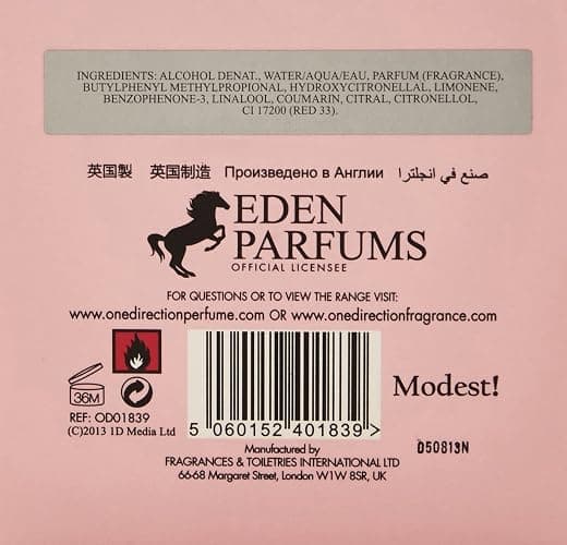 One Direction Our Moment Eau de Parfum Spray for Women, 3.4 Ounce thumbnail 5