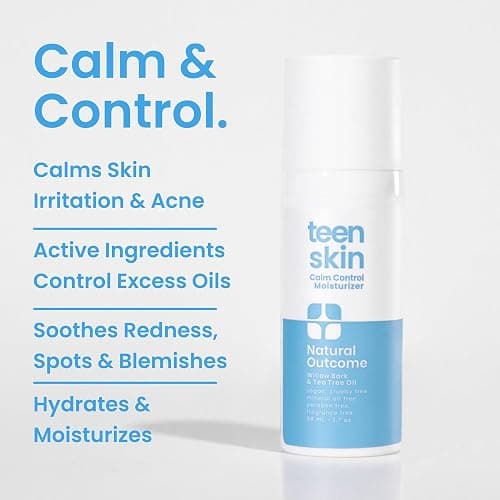 Natural Outcome Teen Skin Moisturizer | Gentle, Non-Toxic Acne Treatment for Boys & Girls | All Skin Types | 50 ML thumbnail 2