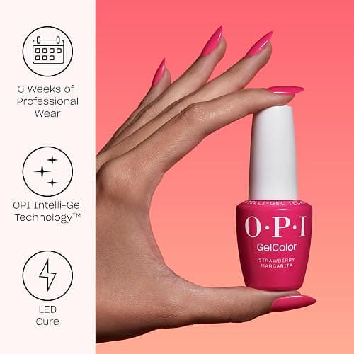 OPI GelColor Base & Top Coats | Strong Adhesion, High Shine & Matte Finish for LED Cure Gel Nail Polish | Protects Color & Nail Art | Prevents Discoloration or Chipping | Vegan & HEMA Free | 0.5 Fl Oz thumbnail 2