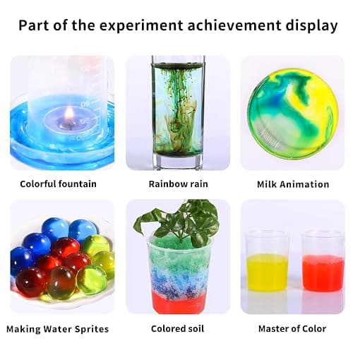 SNAEN 240+ Lab Experiments Science Kits, Chemistry Set, Crystal Growing, Erupting Volcano, STEM Activities Educational Toys Gifts for 6 7 8 9 10 11 Years Old Boys Girls Kids Toys thumbnail 6