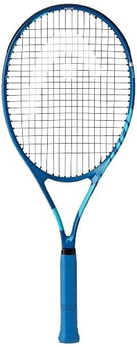 Head Metallix Attitude Elite Blue Tennis Racket - Pre-Strung Adult Tennis Racquet Lightweight - Midplus Headsize for Blend of Power and Control thumbnail 2
