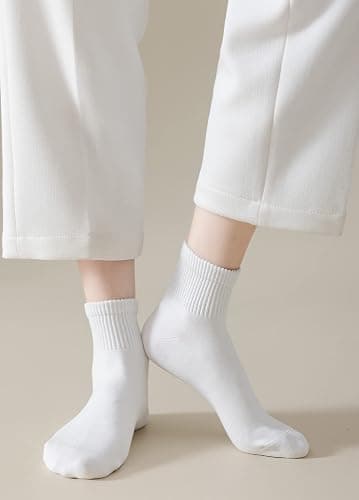 MAGIARTE Womens Mini Crew Ankle Socks Athletic Casual Cotton Socks for Women thumbnail 2