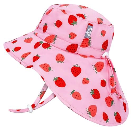 To Protect Her Face & Neck From The Sun: Jan & Jul Sun Hat - Image 1