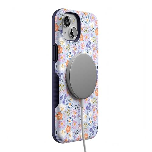 Casely iPhone 15 Case | Poppy Meadows | Pastel Floral | Bold Protective Design | Compatible with MagSafe thumbnail 6